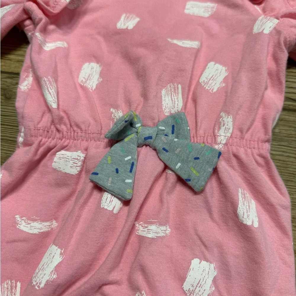 Cat & Jack | Baby Girl Pink Romper | 0-3M
